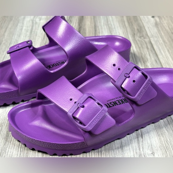 Birkenstock Arizona EVA Women's Comfort Sandal Bright Violet Sz 6 EU 37 NWT - Picture 2 of 11